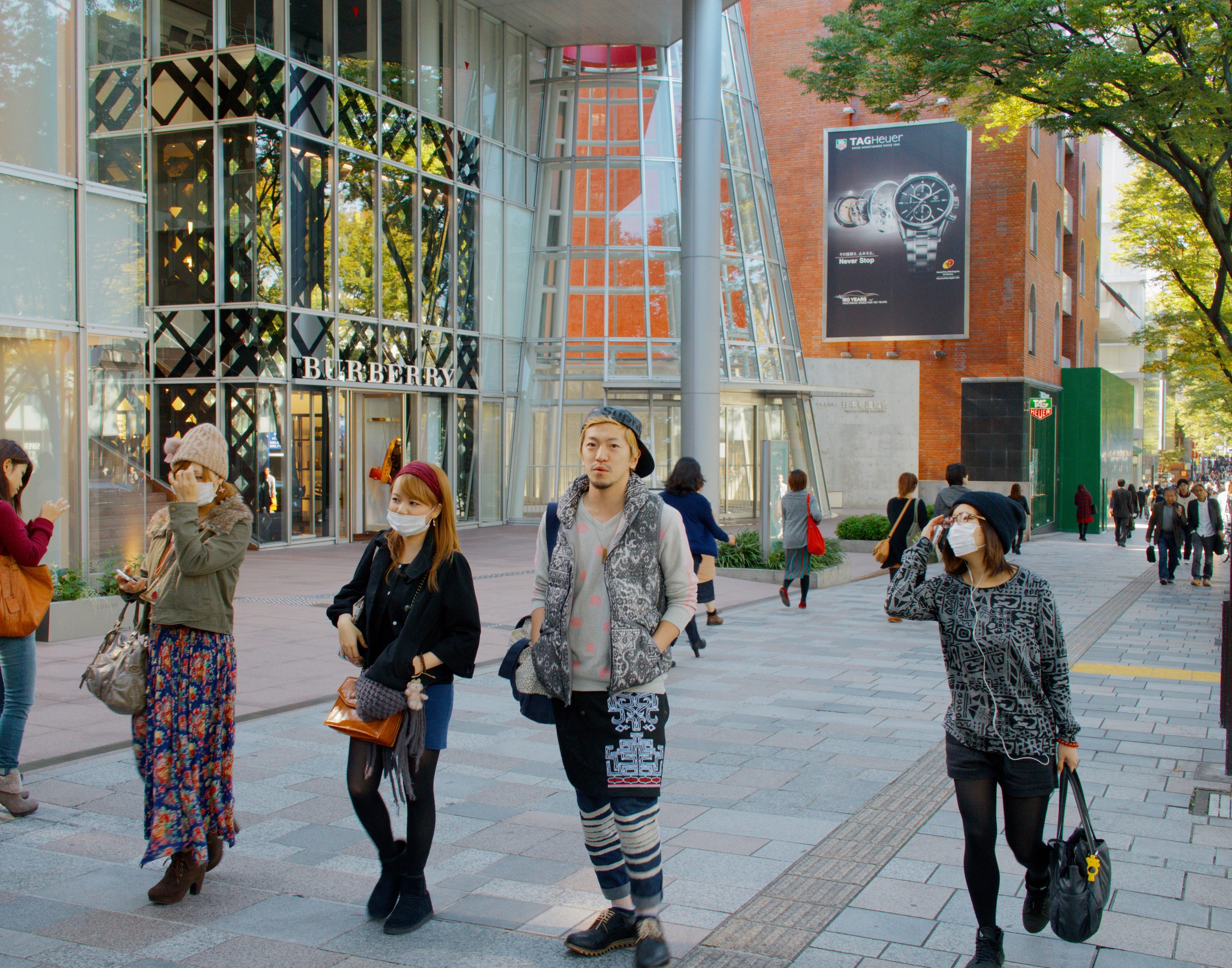 Walking around Omotesandō — Japan