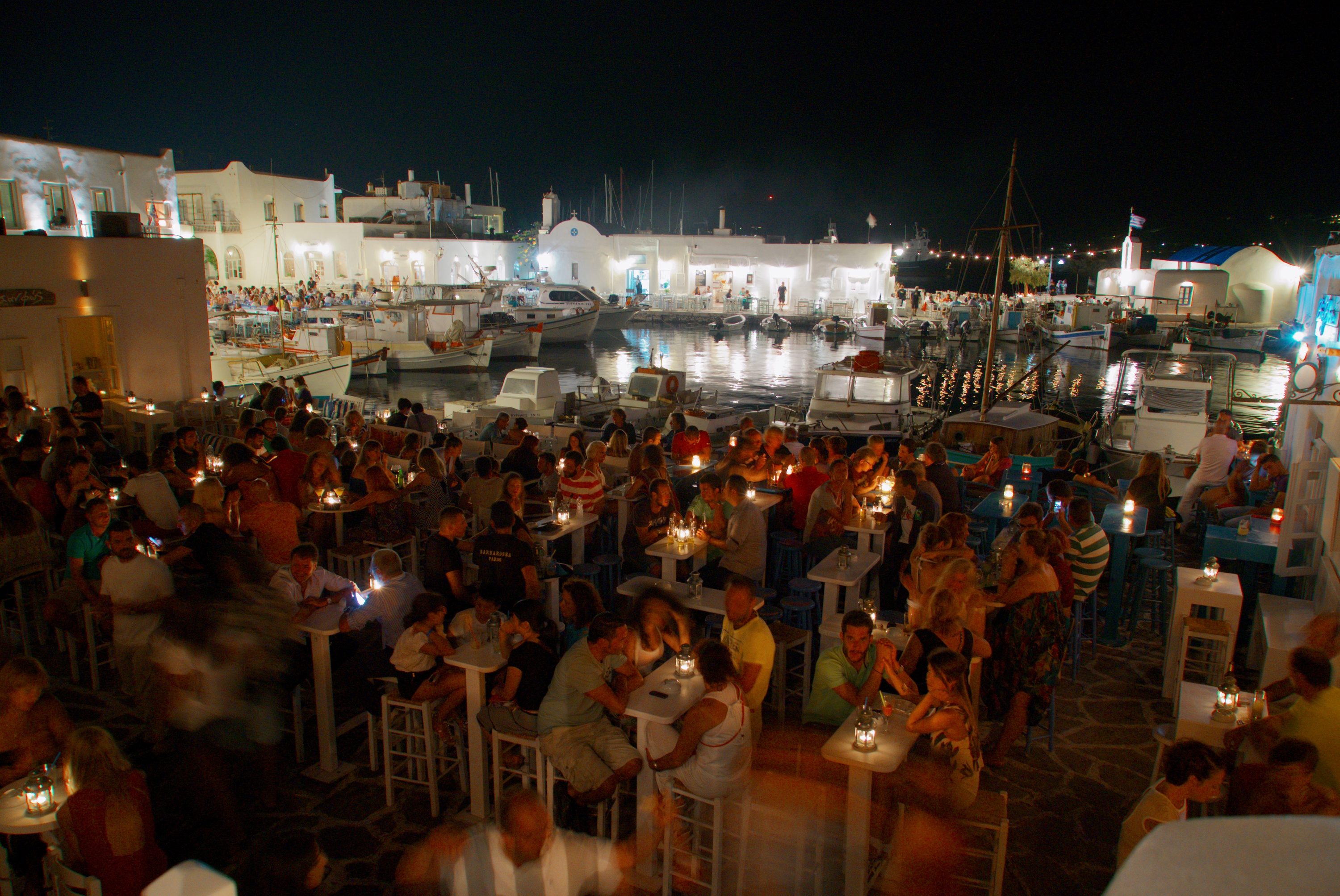 Paros at night. — Greece