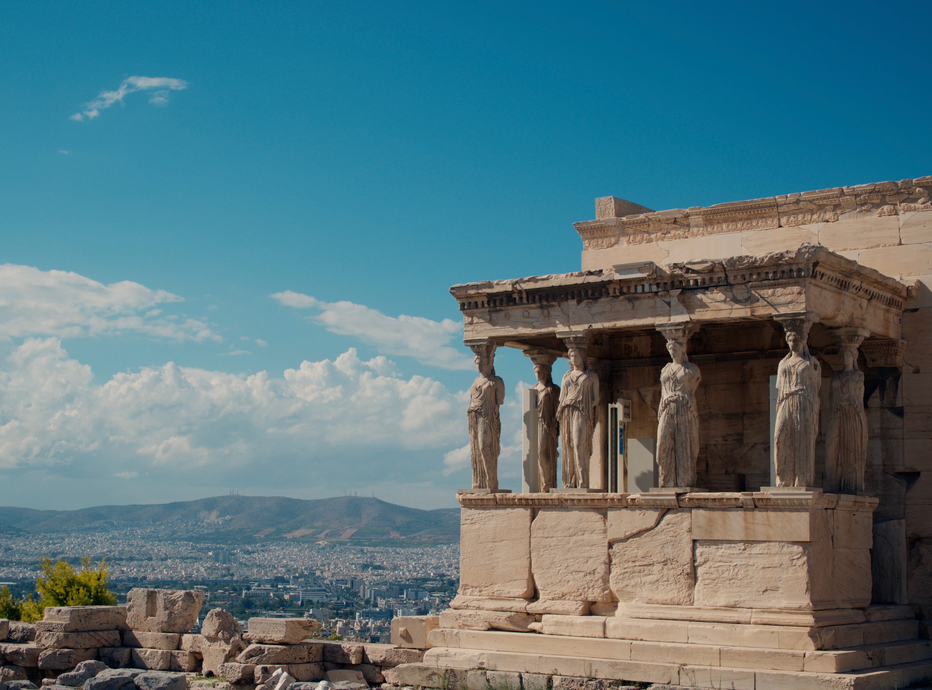 Ἐρέχθειον at the Acropolis in Athens — Greece