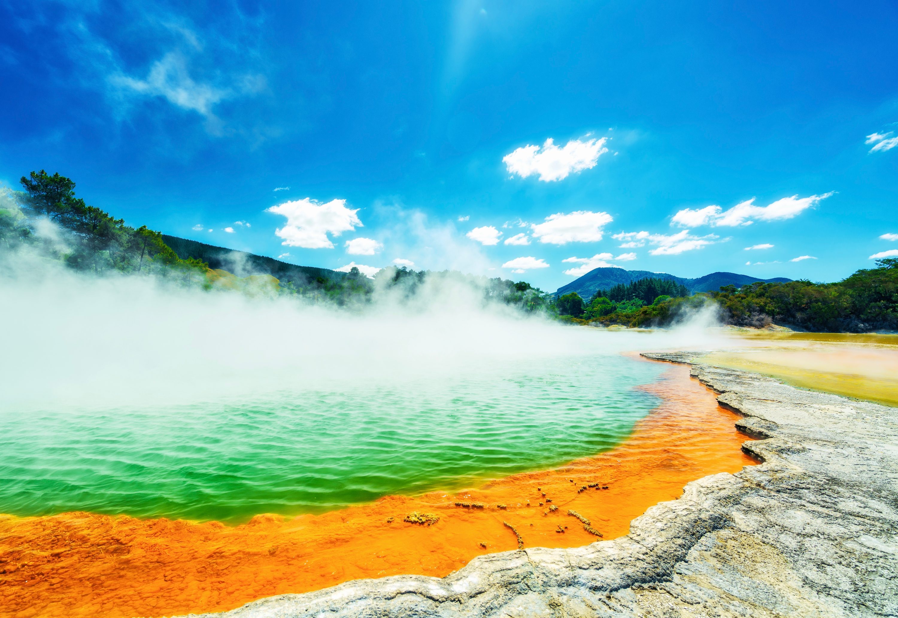 Wai-o-tapu in Rotorua — New Zealand