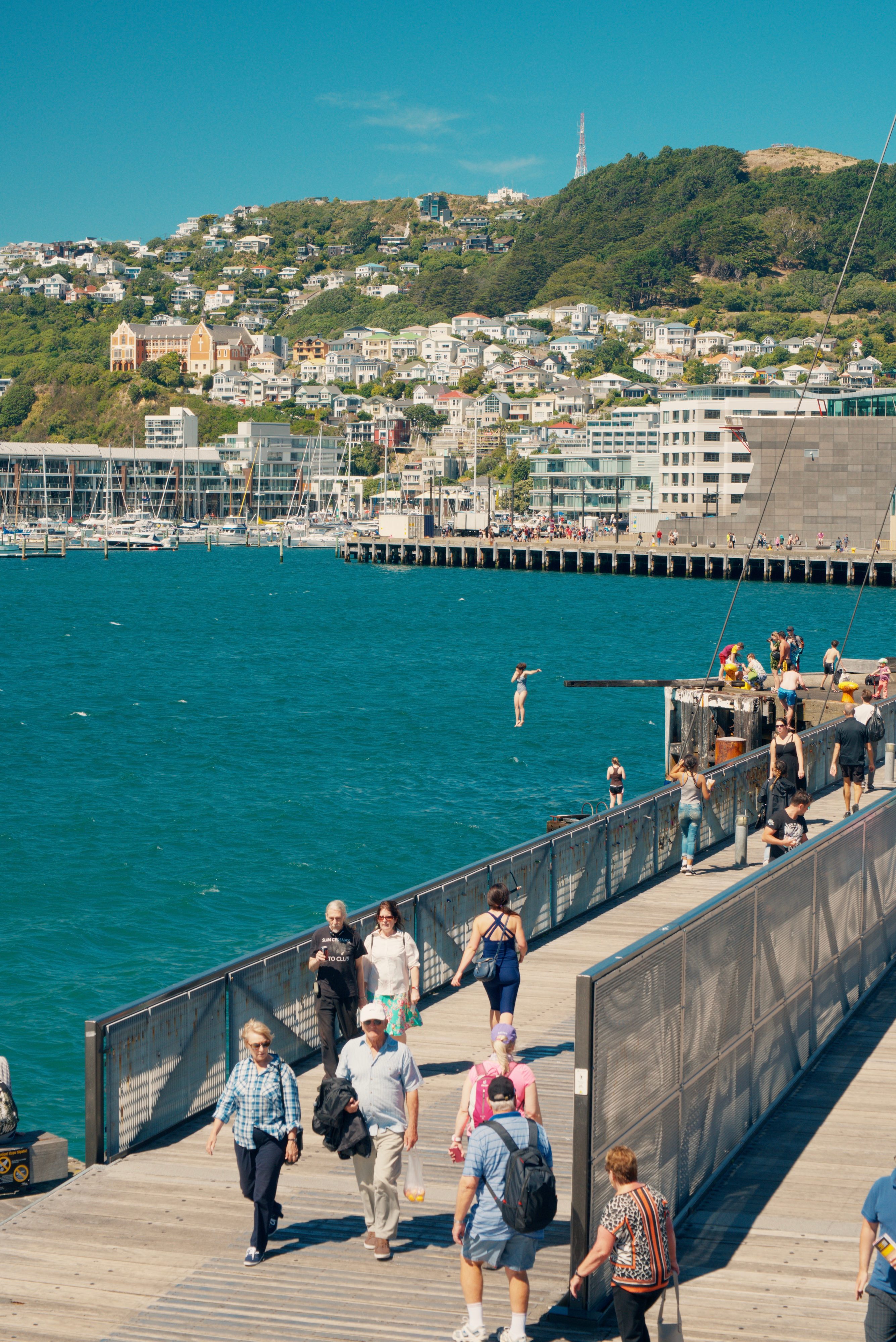 Wellington Waterfront Walk — New Zealand